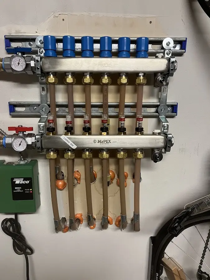 Plumber performing Leak Detection at a residential property in Oro Valley